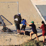 Incendio consume rancho ganadero en Veracruz